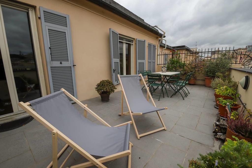 Altido Apt For 3 With Rooftop Balcony And Lovely Cityview Cenova Dış mekan fotoğraf